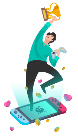 A person who rejoices at his or her win